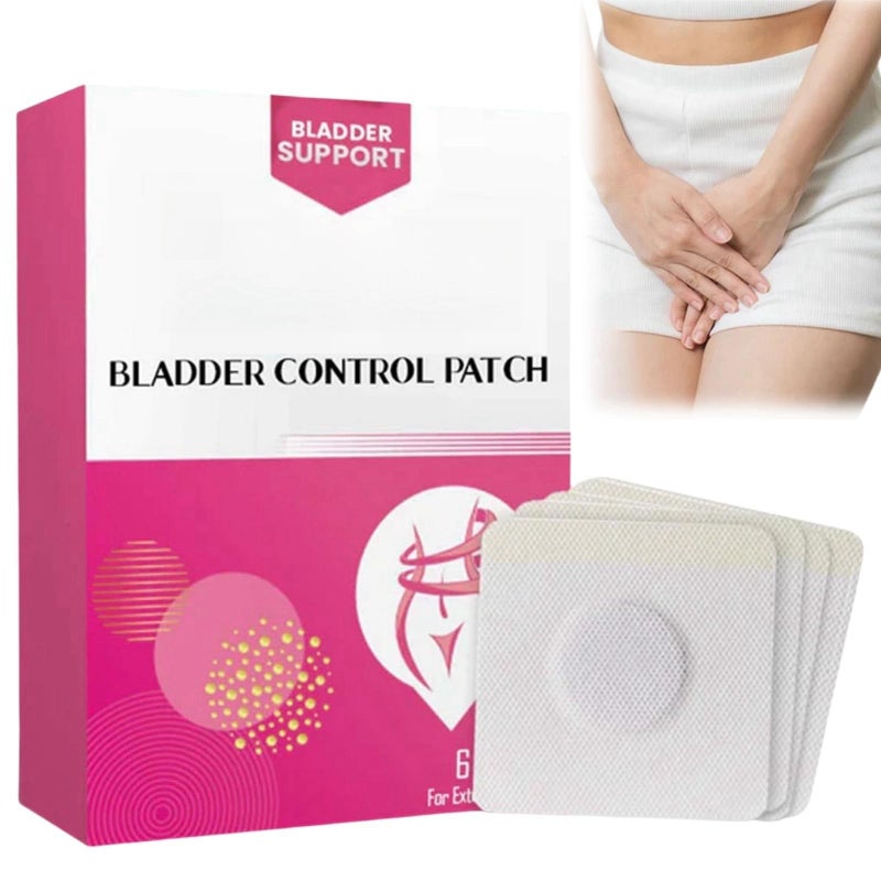 6pcs Bladder Control Patch,Bladder Health Patch,Bladd/er Patc/h,Bladd/er Support,Urinate Relief for Men and Women,Go to Toilet Less Frequently
